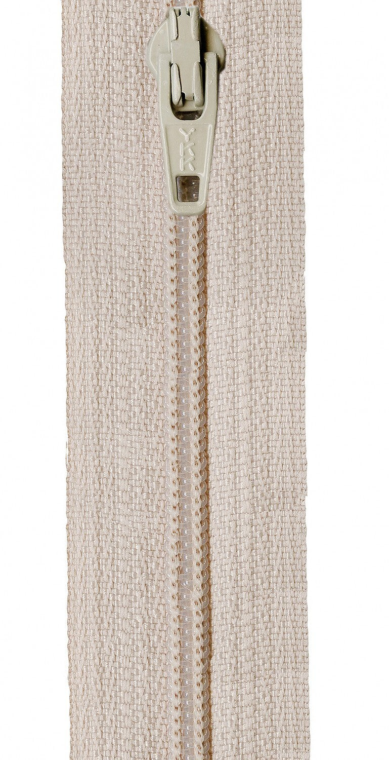 YKK Zippers 356 mm - Mushroom for bag making and sewing projects