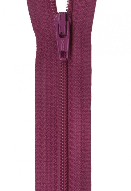 Zipper - 14 YKK - Raisin for bag making and sewing projects