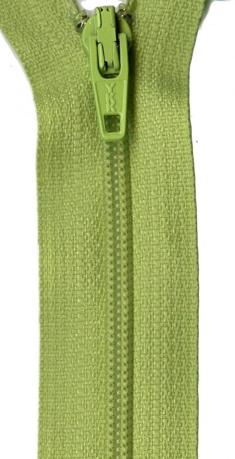 Zipper - 14 YKK - KEY LIME PIE for bag making and sewing projects