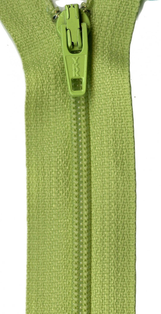 Zipper - 14 YKK - KEY LIME PIE for bag making and sewing projects