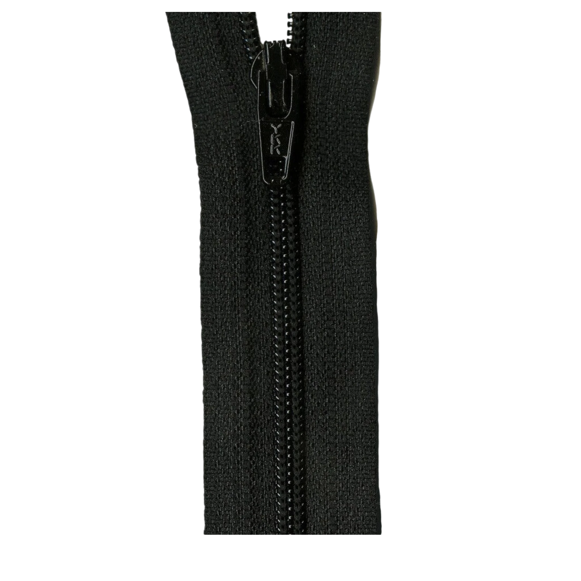 YKK Zippers 559 mm - Basic Black SIZE3 for bag making and sewing projects