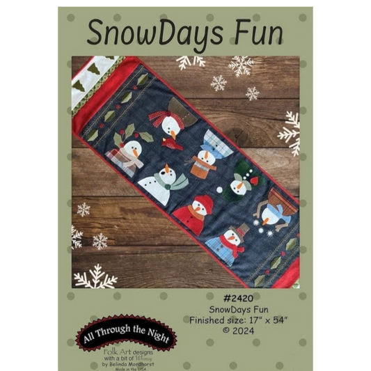 Snowdays Fun Runner Pattern