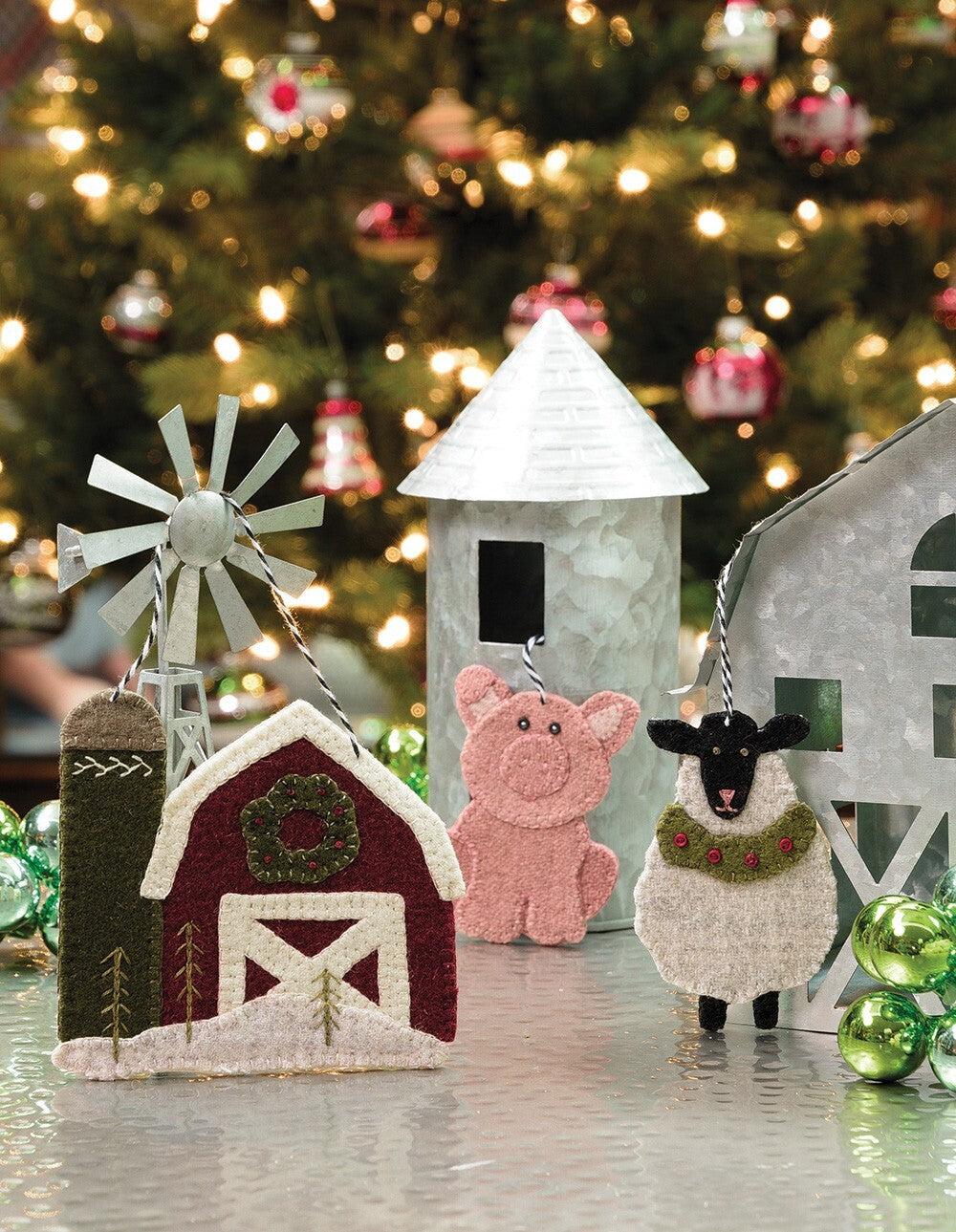 Buttermilk Basin Ornament Extravaganza Book , quilting and craft projects