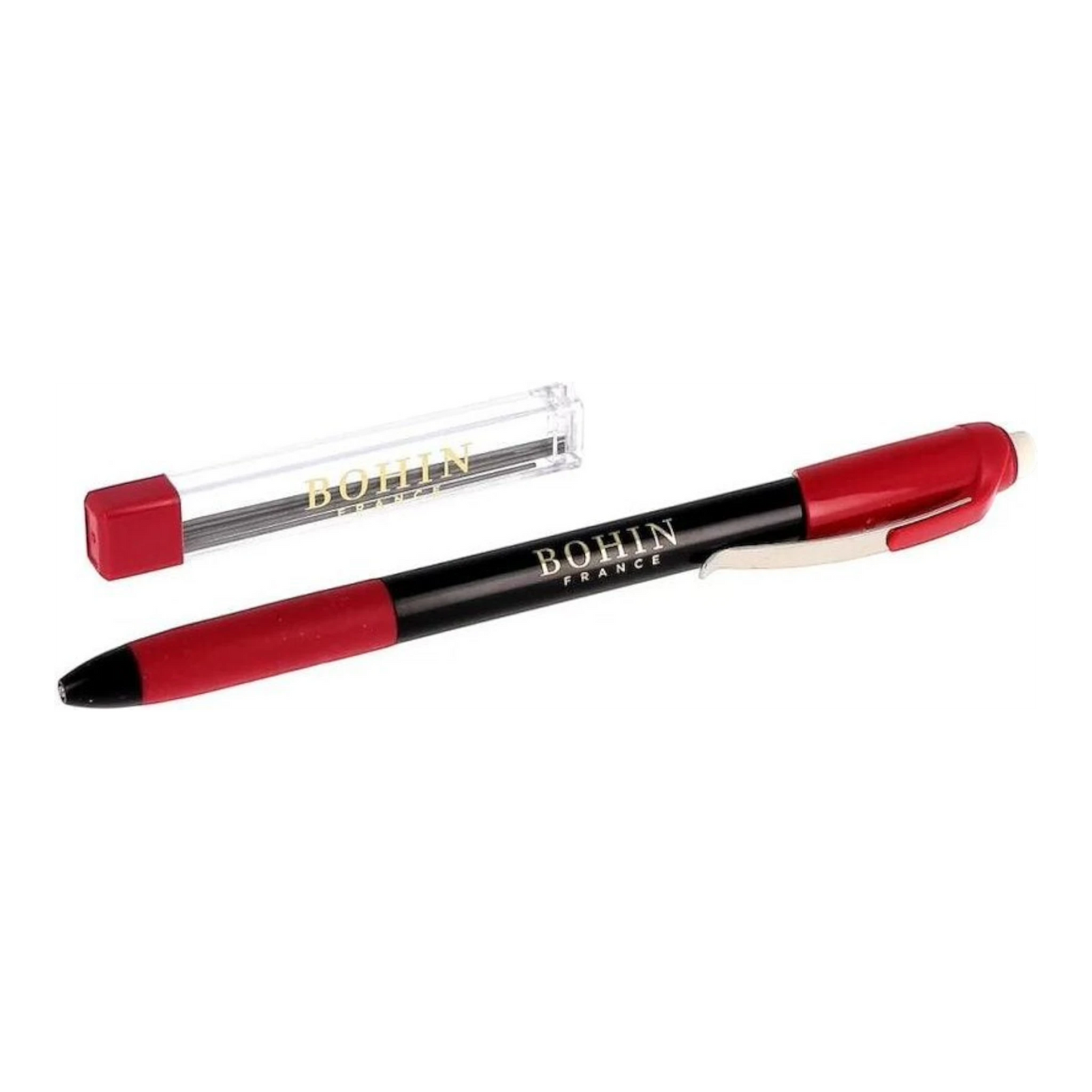 Bohin Mechanical Pencil .9 mm Grey , sewing and fabric marking
