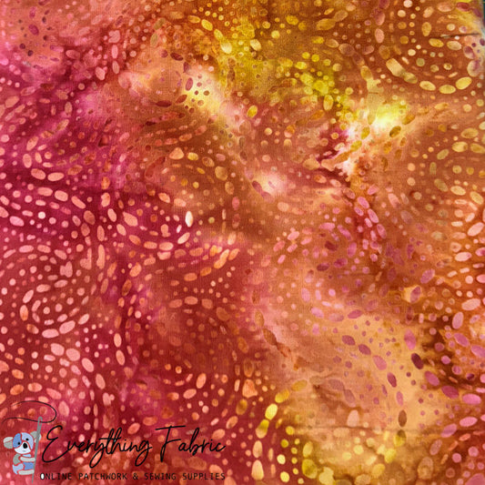 Batik COLOURS OF AUSTRALIA - 1922 for patchwork, quilting and sewing