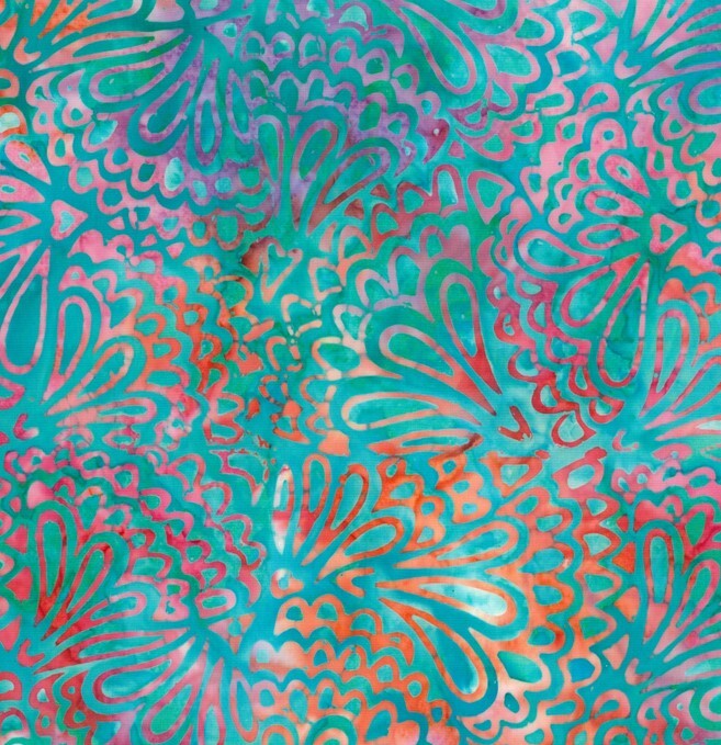 Batik Garden Range - 1859 for patchwork, quilting and sewing