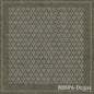 Sashiko Pre-Stencilled Block - Daisy Putty , piecing and stitching