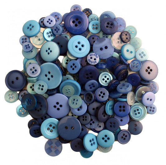 Open Seas Buttons in Mason Jar | Nautical-Themed for garments, sewing and craft projects