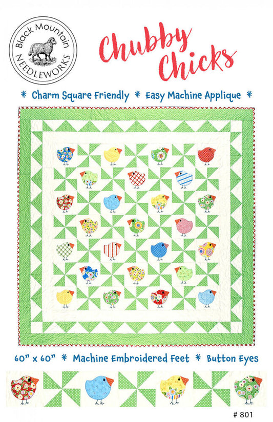 Chubby Chicks Quilt Pattern , quilting and craft projects