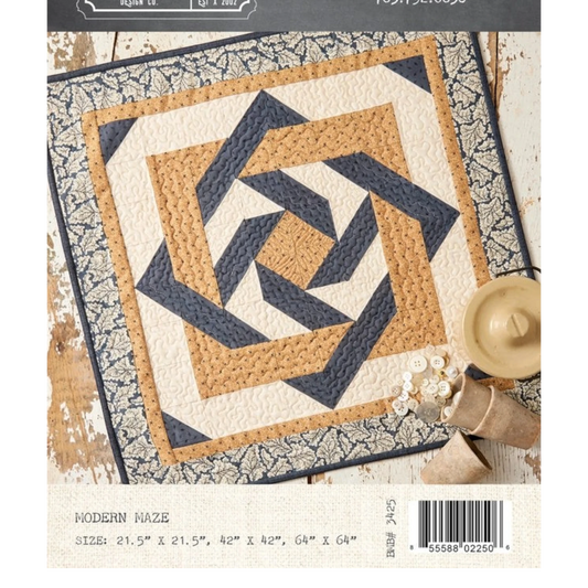 Modern Maze Quilt Pattern