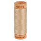 Aurifil Mako 80wt Cotton Thread - Sand for patchwork, quilting and sewing