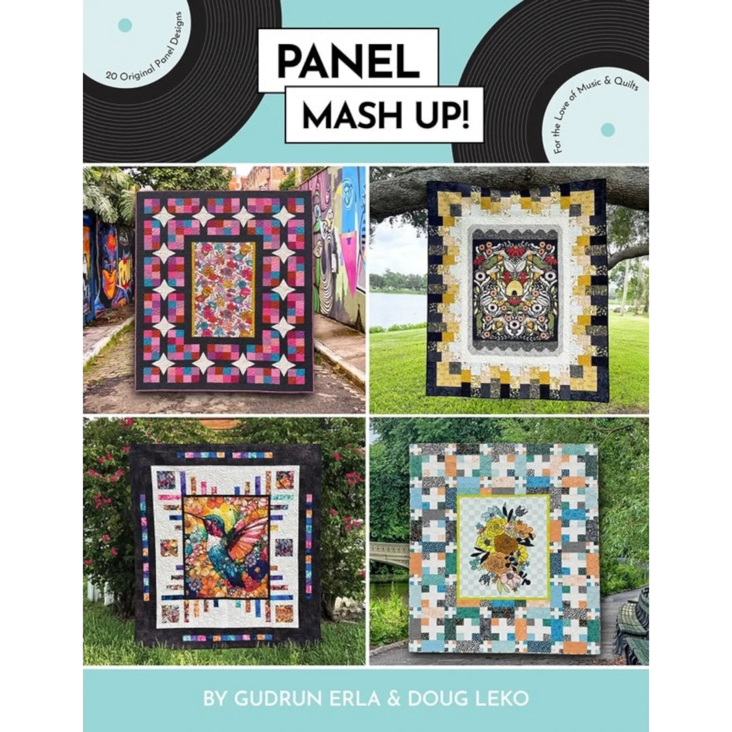 Panel Mash-Up Book for patchwork, quilting and sewing