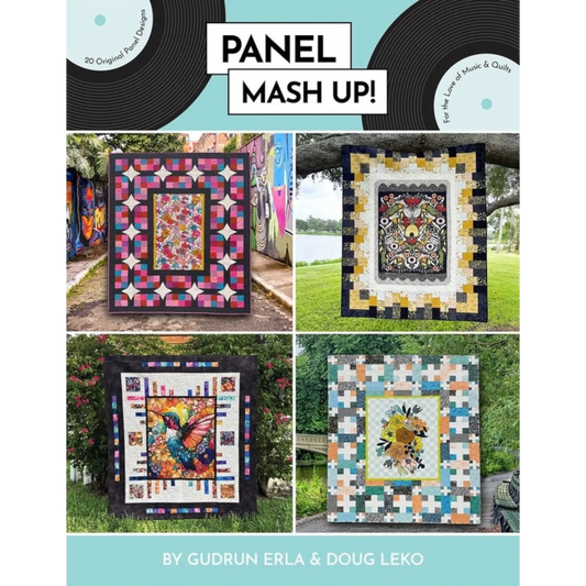 Panel Mash-Up Book for patchwork, quilting and sewing