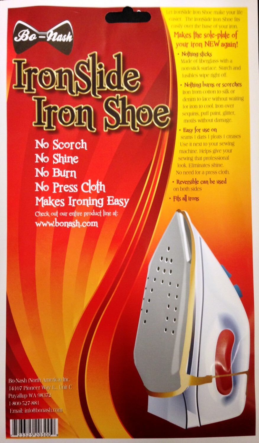 Ironslide Iron Shoe sewing and quilting product
