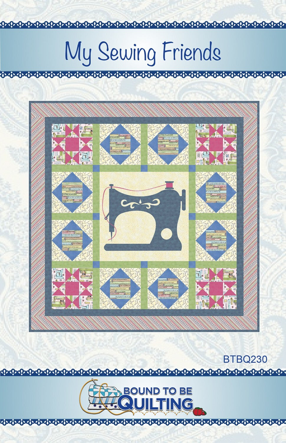 My Sewing Friends Wall Hanging Pattern , quilting and craft projects