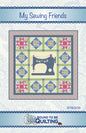 My Sewing Friends Wall Hanging Pattern , quilting and craft projects