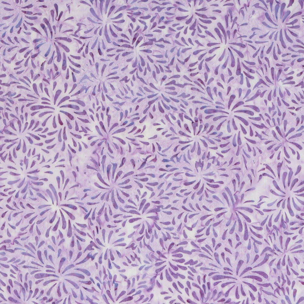 Batiks Exp Tjaps - LAVENDER for patchwork, quilting and sewing