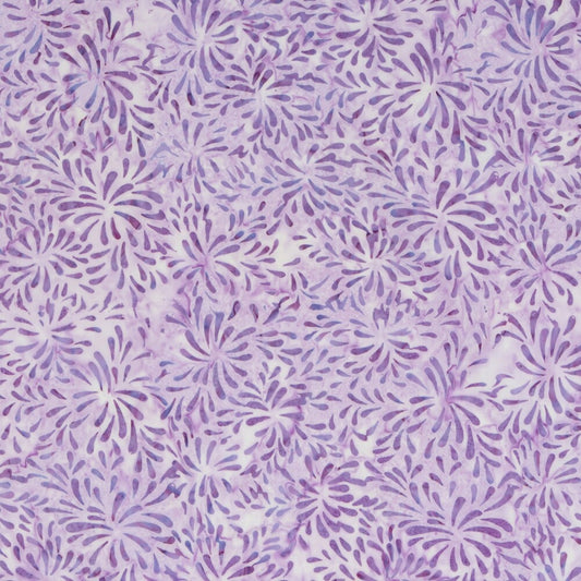 Batiks Exp Tjaps - LAVENDER for patchwork, quilting and sewing