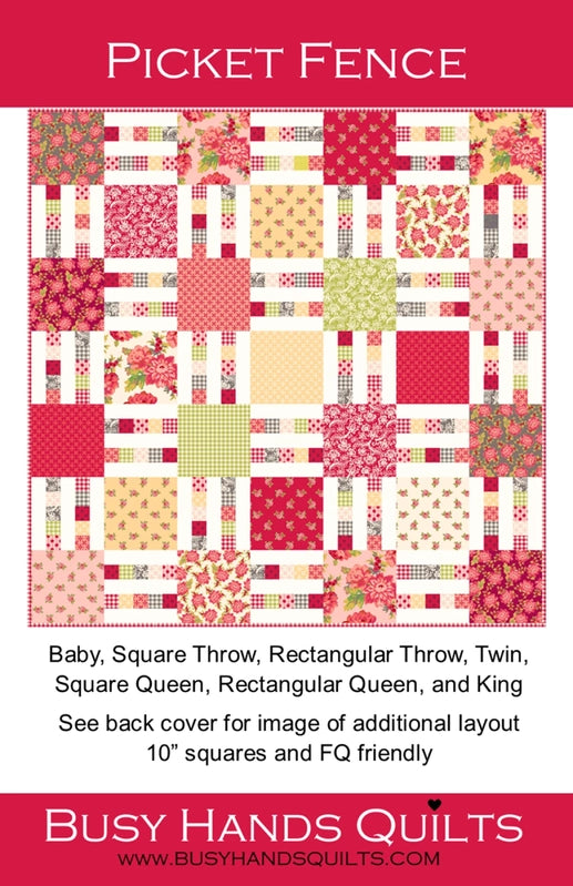 Picket Fence Quilt Pattern , quilting and craft projects