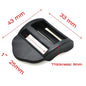 Belting Adjusters - 25 mm for bag straps, bag making and sewing projects