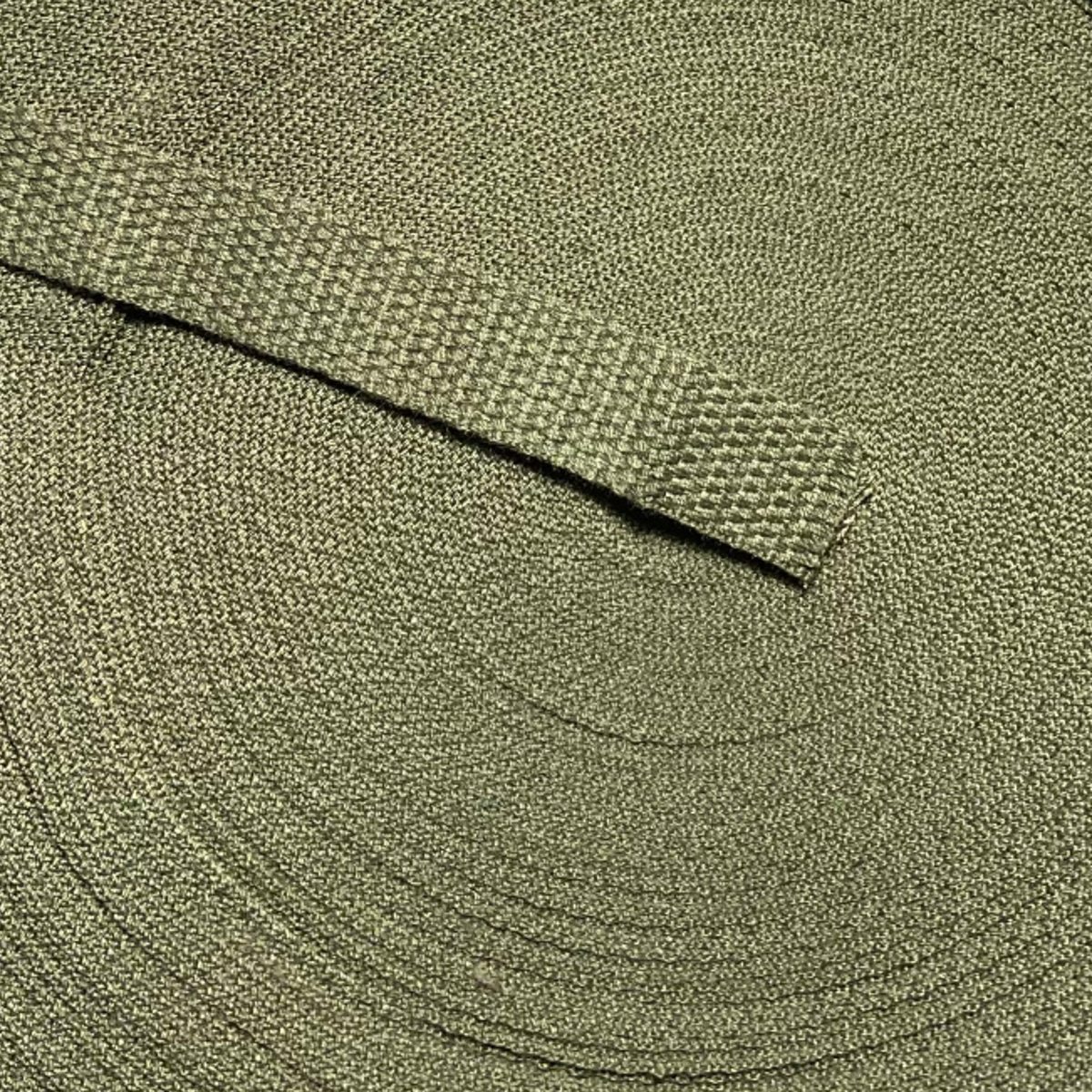 Cotton Belting 1-1/4in - Army Green