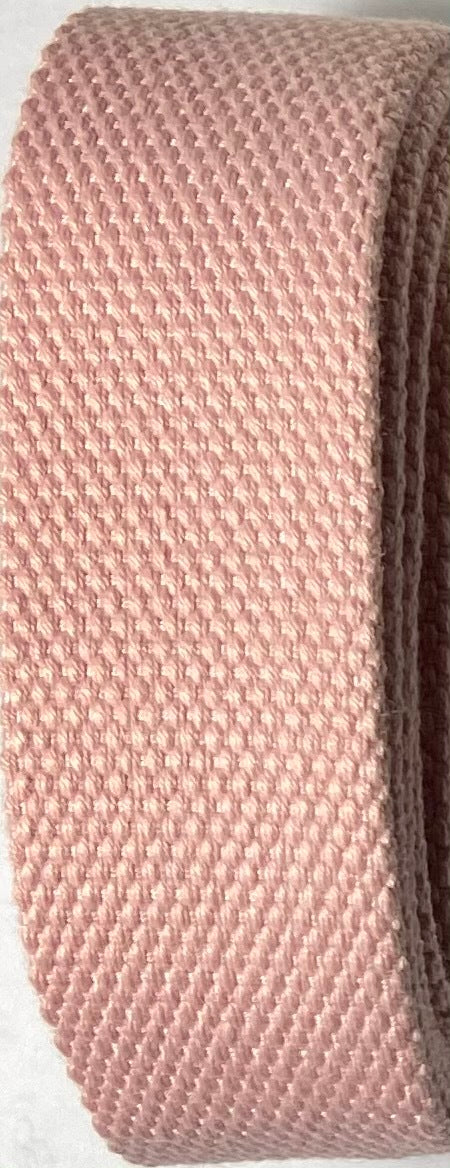 Cotton Belting 1-1/4in - Pale Pink