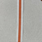 Belting 32 mm wide - Off White with Orange Centre Stripe for bag straps, bag making and sewing projects