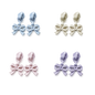 Zipper Pulls – Laced Bow Pastel Shades 2 Pack | #5 Nylon Zippers