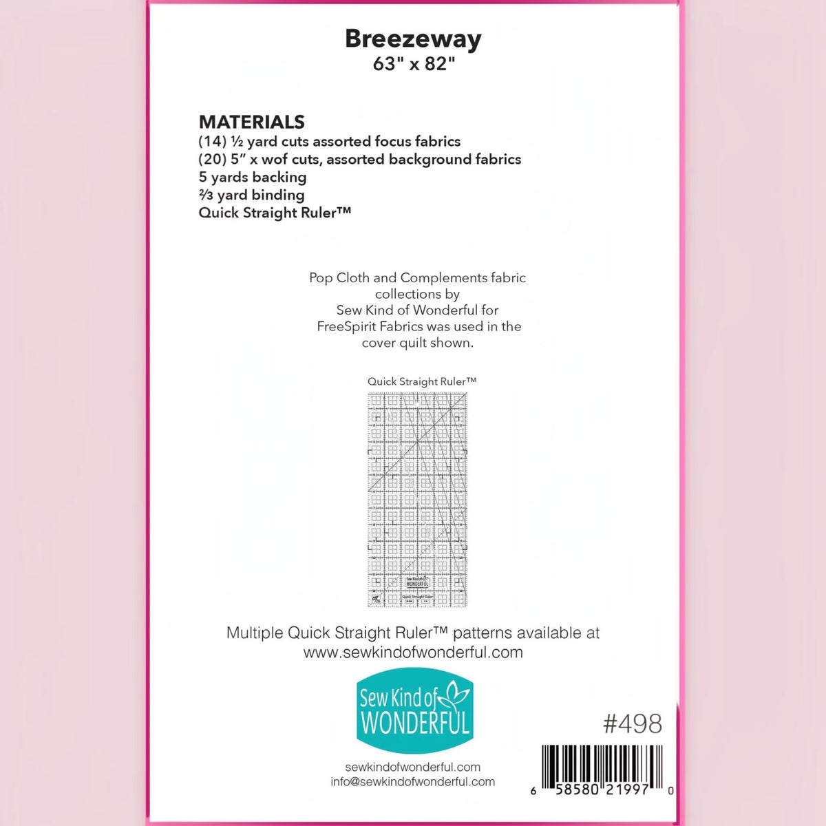 Breezeway Quilt Pattern