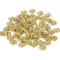 Buttons 3 mm - Metallic for garments, sewing and craft projects