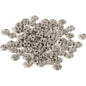 Buttons 3 mm - Metallic for garments, sewing and craft projects