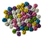 Buttons Mini 4 mm - 2 Hole Pastel 50pk for garments, sewing and craft projects
