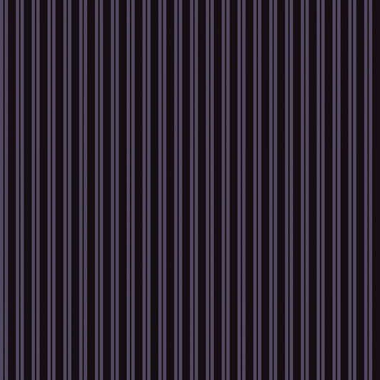 Spooky Hollow Stripe EGGPLANT sewing and quilting product