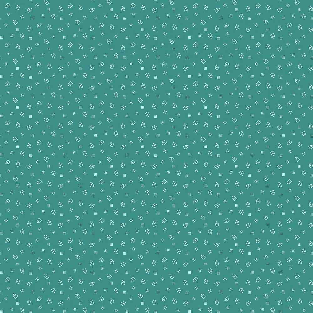 Lori Holt - Prairie Mercantile TEAL sewing and quilting product