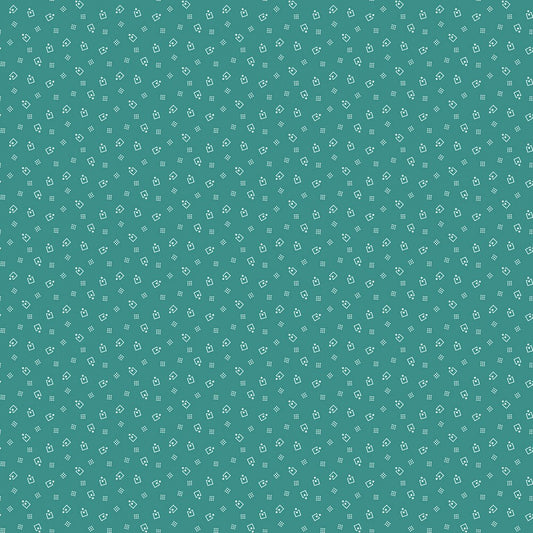Lori Holt - Prairie Mercantile TEAL sewing and quilting product