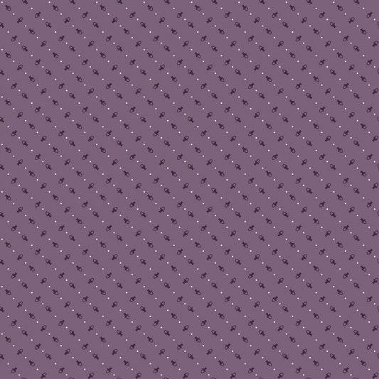 Calico- Baskets Plum sewing and quilting product
