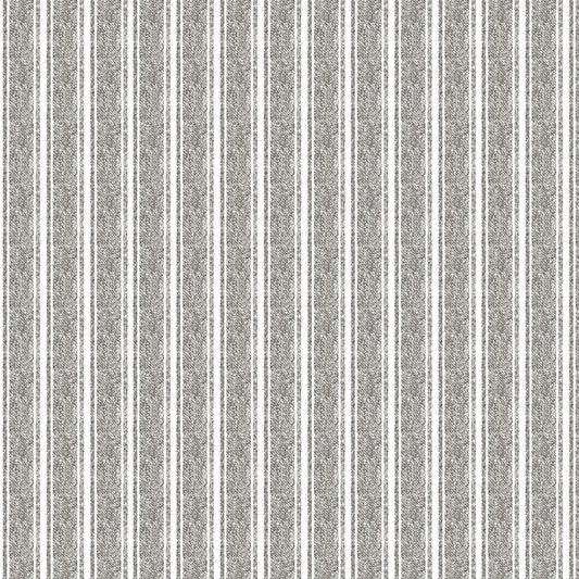 Queen Of We'En Ticking Texture Gray sewing and quilting product