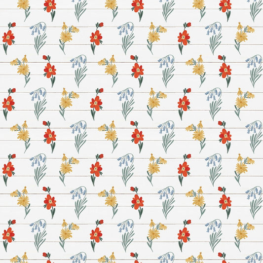Farmhouse Summer - Wildflowers Off White sewing and quilting product