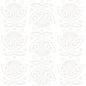 All My Heart Valentine Thistles White sewing and quilting product