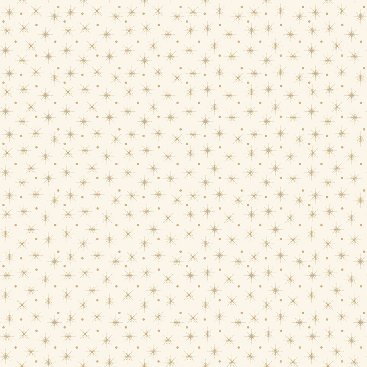 Christmas Greetings - Lights Cream | 1 Yard Cut