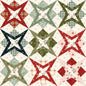 Christmas Greetings - Christmas Cheater Print Multi sewing and quilting product