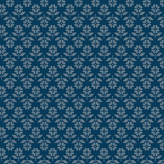 Denim & Daisy - Flowers Oxford Blue