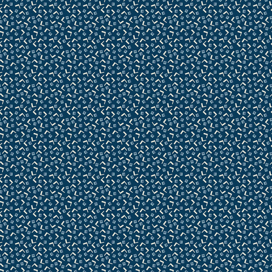 Denim & Daisy - Tiny Squares Oxford Blue