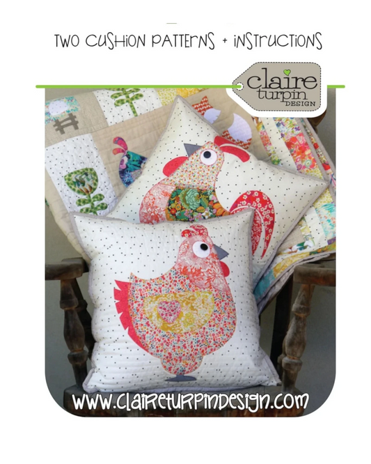 Chooks Cushion Pattern