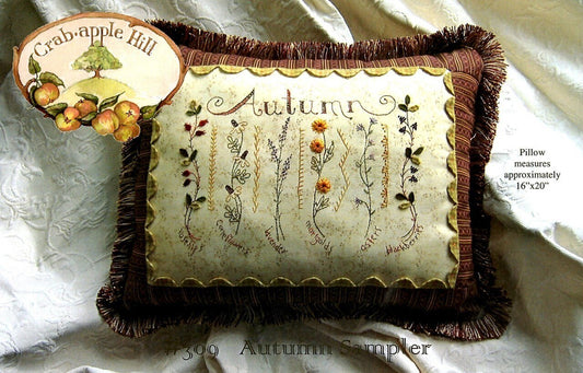 Autumn Sampler Stitchery sewing and quilting product