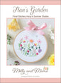 Nans Garden Summer Incl Pre Printed Linen for patchwork, quilting and sewing