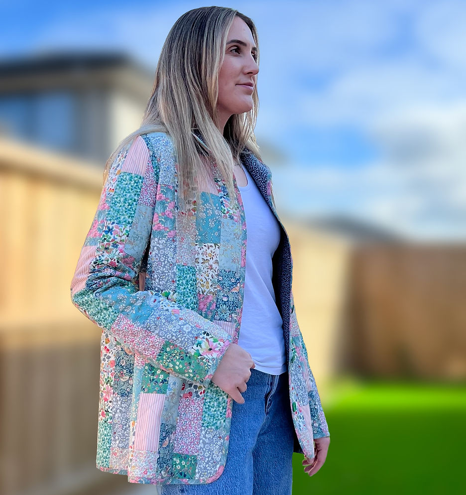 Laura Jacket Plus Sizes Pattern XL to 6XL – project example 2