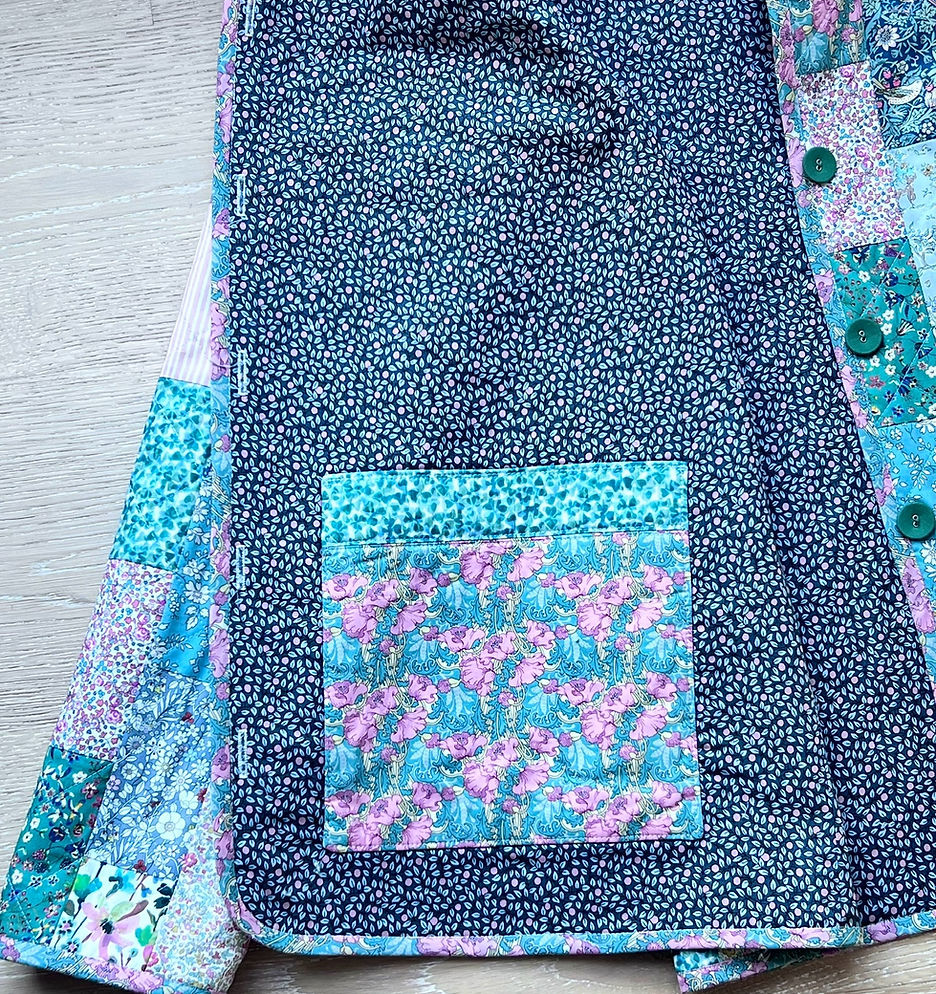 Laura Jacket Plus Sizes Pattern XL to 6XL – project example 3