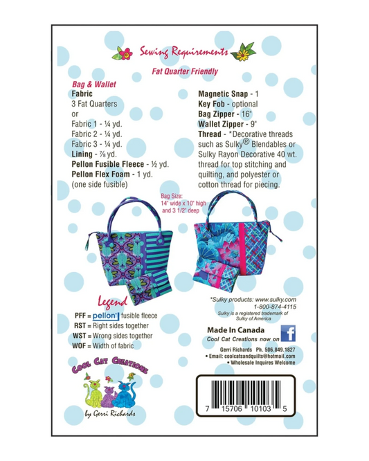 The Stella Bag and Wallet Pattern