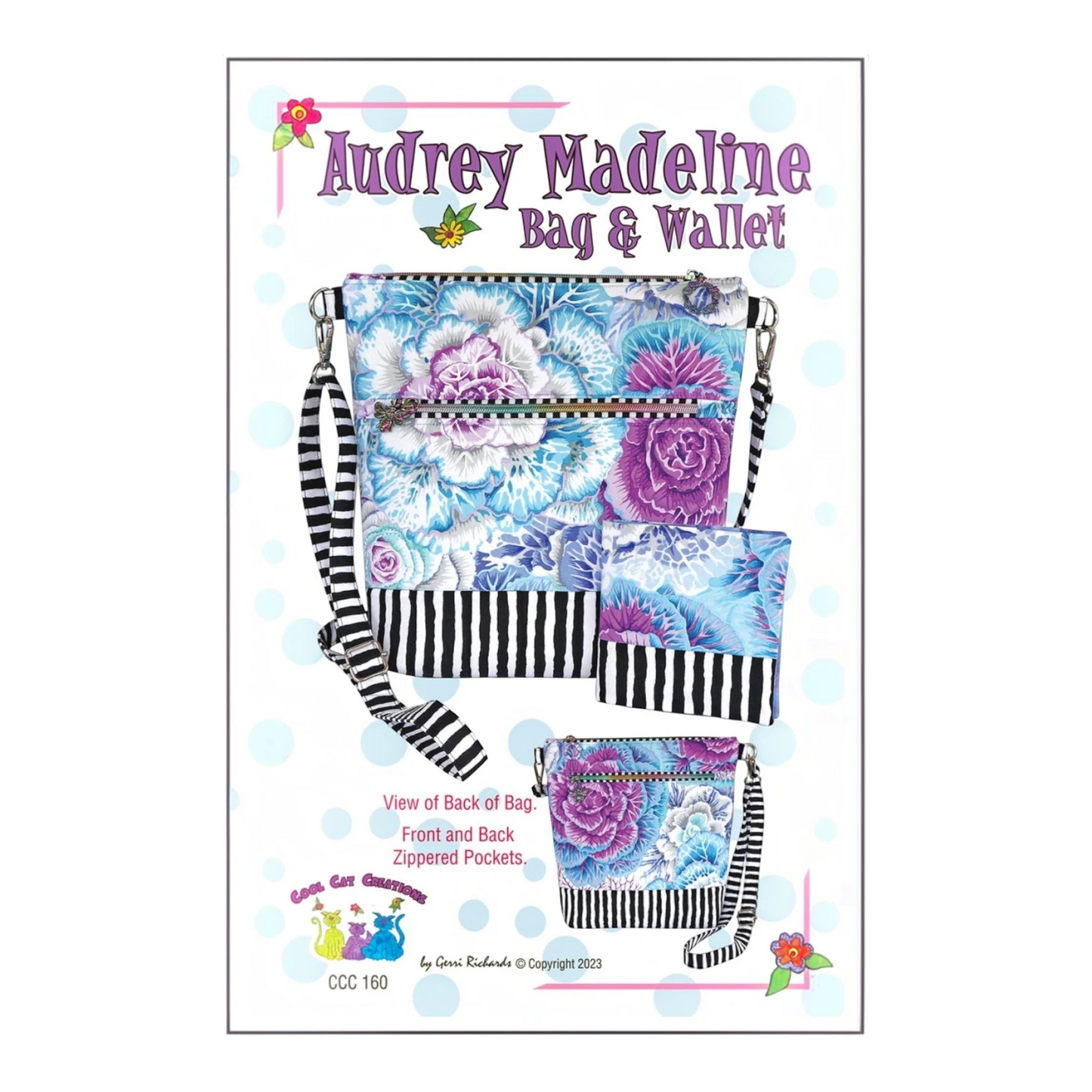 Audrey Madeline Bag & Wallet Pattern